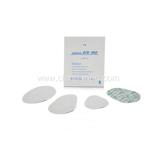 Medical Disposable Sterile Adhesive Non Woven Fabric Eye Pads